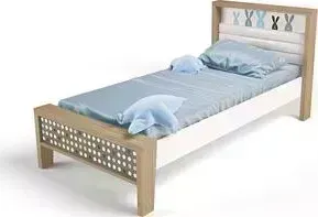 Кровать ABC-KING Mix bunny №1 голубой 160х90
