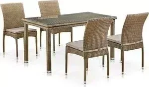 Комплект мебели Afina garden T256B/Y380B-W65 light brown
