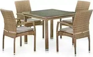 Комплект мебели Afina garden T257B/Y379B-W65 light brown