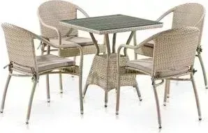 Комплект мебели Afina garden T706/Y480C-W85 4 PCS latte