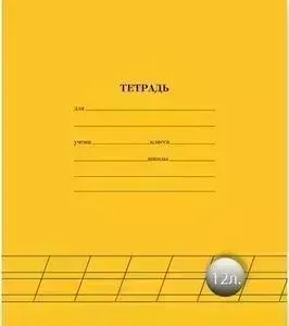 Тетрадь школьная - Any - А5, 12л, косая линия, / Однотонная, 3цвета 650754