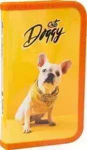 Пенал Спейс 1 отделение Cute doggy, ламинация