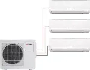 Сплит система MITSUBISHI ELECTRIC Мульти - MSZ-HJ25VA ERx3/MXZ-3HJ50VA ER