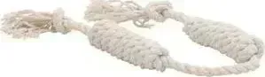 Игрушка Doglike Dental Knot White сарделька двойная большая белая для собак крупных пород (D-2365w)