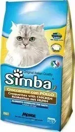 Сухой корм SIMBA Cat Croquettes with Chicken с курицей для кошек 2кг