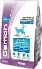 Сухой корм Gemon Cat Adult Complete with Tuna and Salmon с тунцом и лососем для взрослых кошек 400г