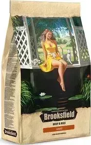 Сухой корм BROOKSFIELD Adult Cat Low Grain Beef Rice низкозерновой с говядиной и рисом для взрослых кошек 400г (5651110)