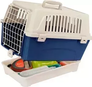 Переноска Ferplast ATLAS 10 ORGANIZER с поддоном для аксессуаров для кошек и собак (73007399)