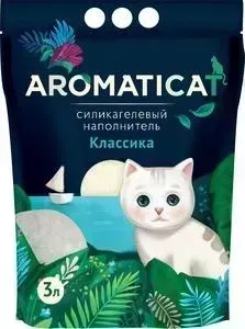 Наполнитель AromatiCat Классика силикагелевый для кошек 3л (АС13)