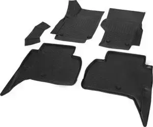 Коврики салона Rival и для Volkswagen Amarok пикап (2010-2016 / 2016-н.в.), полиуретан, 15807001