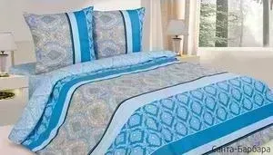 Комплект постельного белья Ecotex Семейный, поплин, Санта-Барбара (4650074953502)