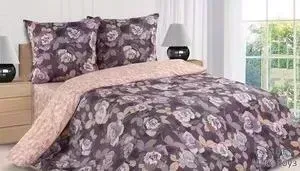 Комплект постельного белья Ecotex 1,5 сп, сатин, Гармоника Британия (4660054341137)
