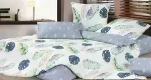 Комплект постельного белья Ecotex 2 сп, сатин, Гармоника Гавайи (4650074959054)