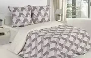 Комплект постельного белья Ecotex 2 сп, поплин Поэтика Квадро (4660054341502)