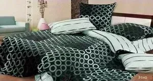 Комплект постельного белья Ecotex Евро, поплин, Этно (4650074953199)