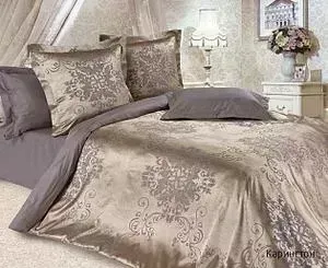 Комплект постельного белья Ecotex Евро, Карингтон (4680017866941)