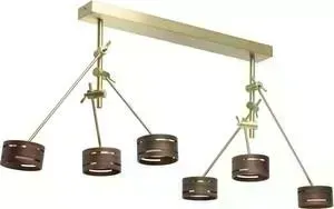 Подвесная светодиодная люстра DeMarkt 725010406