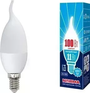 Светодиодная лампа VOLPE LED-CW37-11W/NW/E14/FR/NR