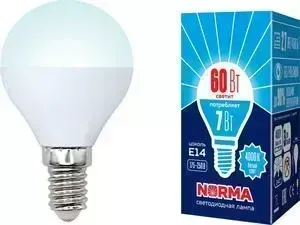 Светодиодная лампа VOLPE LED-G45-7W/NW/E14/FR/NR