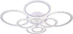 Светодиодная люстра Profit Light 18027/8 WHT (BL+YL)
