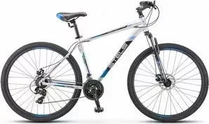 Горный велосипед STELS Navigator 700 D 27.5 F010 (2020) 21 серебристый/синий