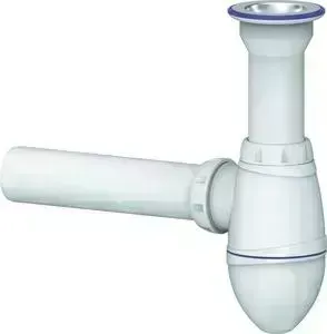 Сифон для раковины Unicorn с литым выпуском 1 1/2 D40 (A110)