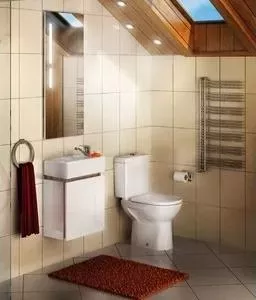 Мебель для ванной АКВАТОН Эклипс 46 М левая, эбони светлый
