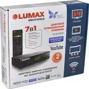 Ресивер цифровой Lumax Тюнер DVB-T2 DV-3205HD