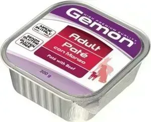 Консервы Gemon Dog Adult Pate with Beef с говядиной паштет для собак 300г