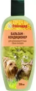 Бальзам-кондиционер Pchelodar Пчелодар для длинношерстных собак и кошек 250мл