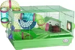 Клетка KREDO 511B из окрашенной проволоки в подарочной упаковке для грызунов