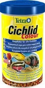 Корм Tetra Cichlid Colour Complete Food for All Cichlids улучшение окраса для всех видов цихлид 500мл