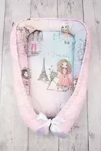 Позиционер для сна AmaroBaby кокон-гнездышко, prestige baby little crystal