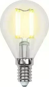Филаментная светодиодная лампа UNIEL LED-G45-6W/NW/E14/CL GLA01TR