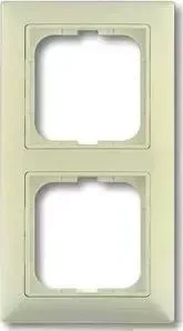 Рамка ABB 2-постовая Basic55 слоновая кость