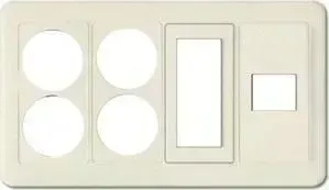 Рамка PANASONIC SHIN DONG-A 4-я (4 роз.+ TV+ TF.1) Бежевый