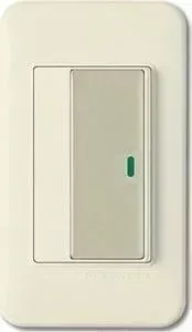 Переключатель PANASONIC SHIN DONG-A 1-кл. подсветка. Бежевый, золот.клавиши