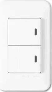 WSN 0325 WH Panasonic Shin Dong-A Выключатель 2-кл. подсветка. Белый