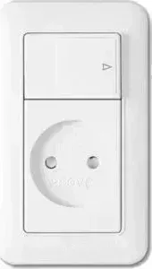 WST 1022L WH Panasonic Shin Dong-A Розетка с выключателем (подсветка). Белый PANASONIC SHIN DONG-A WH с