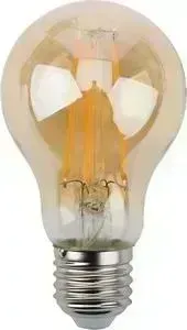 Лампа светодиодная ЭРА филаментная F- A60-11W-827-E27 gold