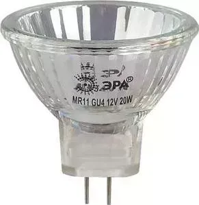 Лампа ЭРА галогенная GU4-MR11-35W-12V-30CL