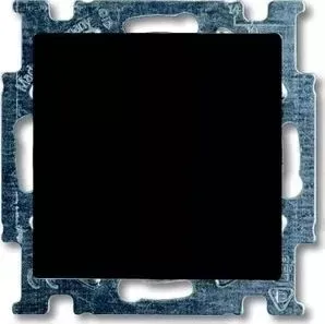 Выключатель ABB одноклавишный Basic55 10A 250V chateau - черный