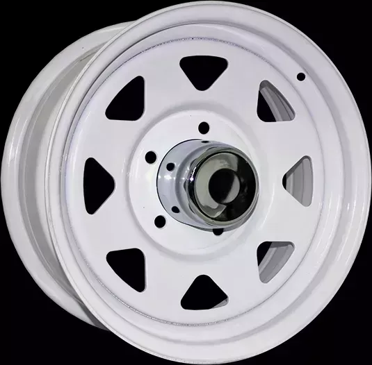 Диск автомобильный TREBL Off-road 01 8X16/5X139.7 ET-22 D108.7 WHITE