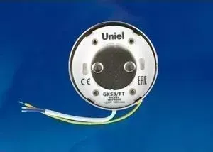 Потолочный светильник UNIEL GX53/FT Nickel 10 Prom