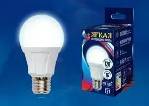 Светодиодная лампа UNIEL LED-A60 16W/4000K/E27/FR PLP01WH
