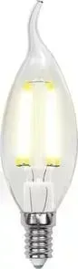 Филаментная светодиодная лампа UNIEL LED-CW35-6W/WW/E14/CL GLA01TR