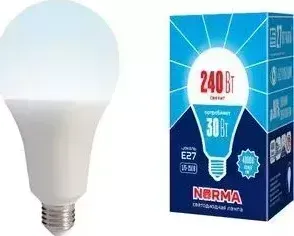 Светодиодная лампа VOLPE LED-A95-30W/4000K/E27/FR/NR