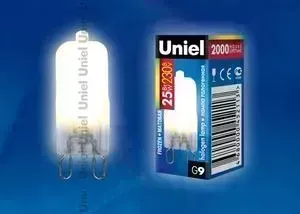 Лампа UNIEL галогенная JCD-FR-25/G9