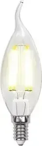 Филаментная светодиодная лампа UNIEL LED-CW35-6W/NW/E14/CL PLS02WH