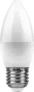 Лампа светодиодная FERON LB-570 25937 E27 9W 2700К Шар Матовая